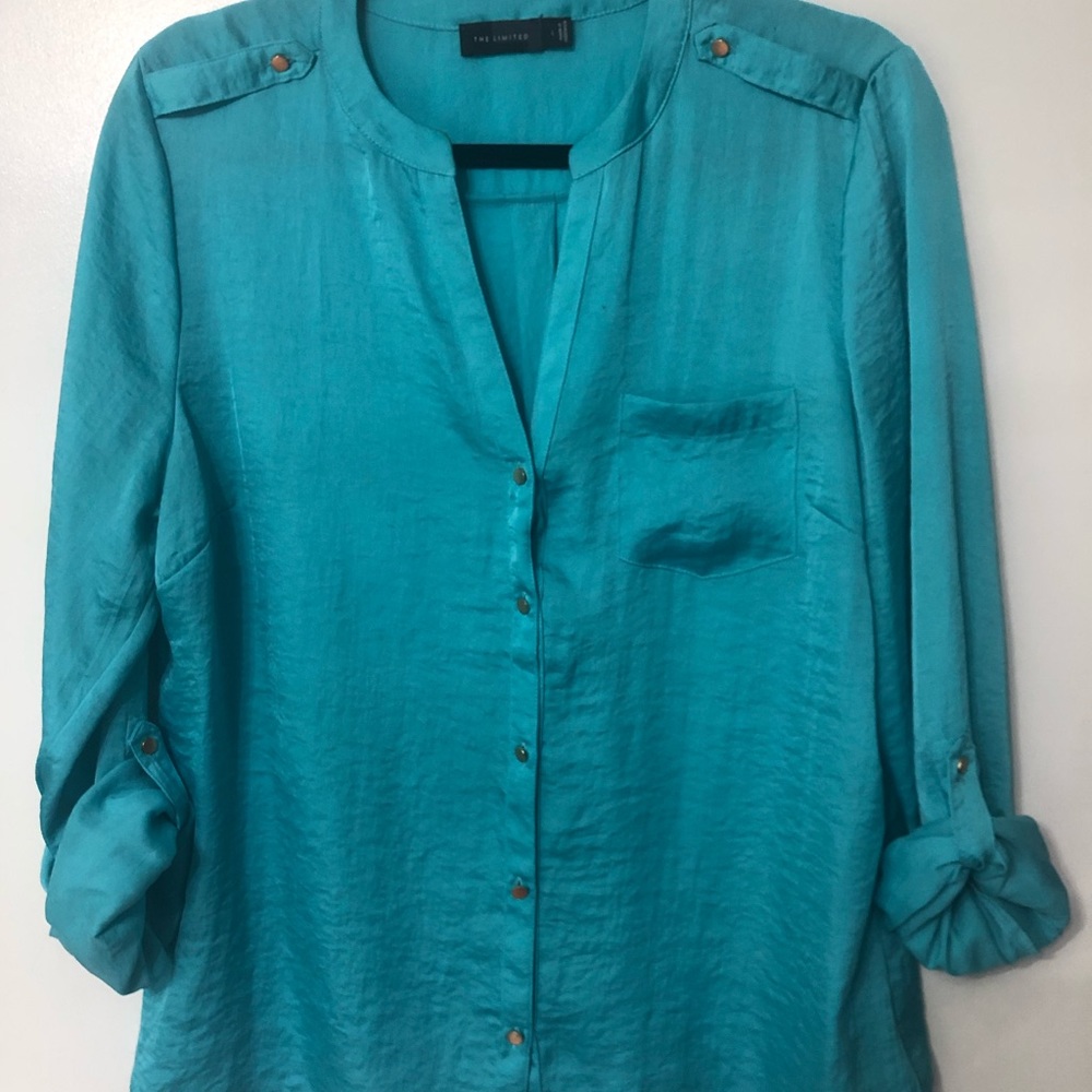 The Limited 3/4 sleeve blouse L